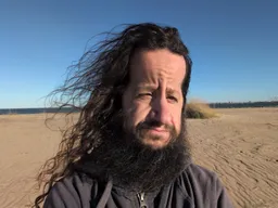 David Barbarisi outdoors on a beach